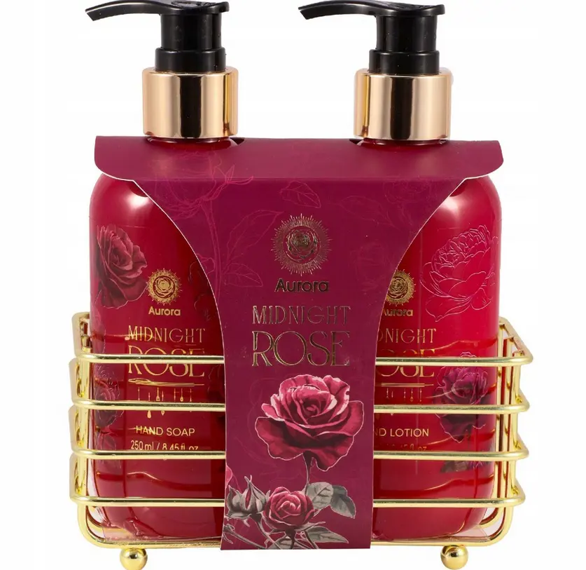 DB -AURORA SET MYDLO+KREM  -MIDNIGHT ROSE