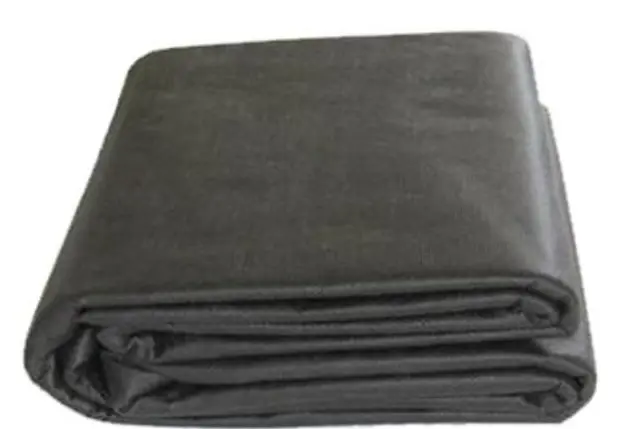 TEXTILIA NETKANA CIERNA 1,6x5m 50g/m