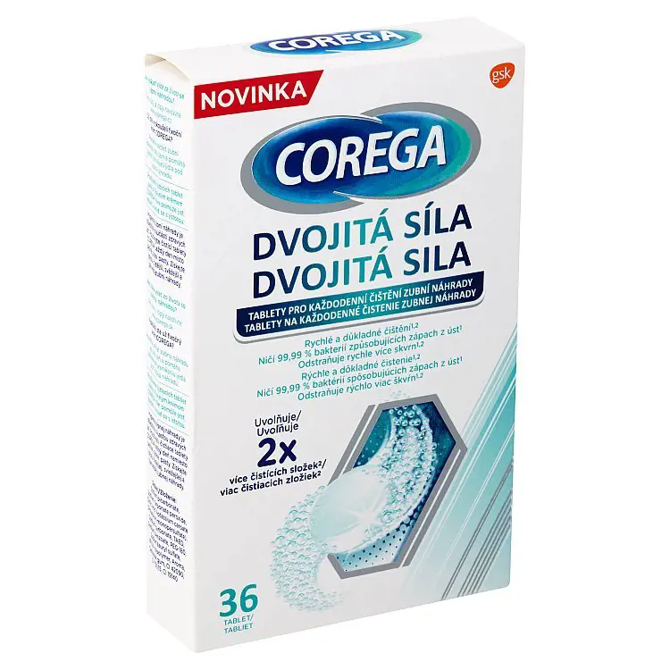 COREGA TABLETY 36ks -DVOJITA SILA