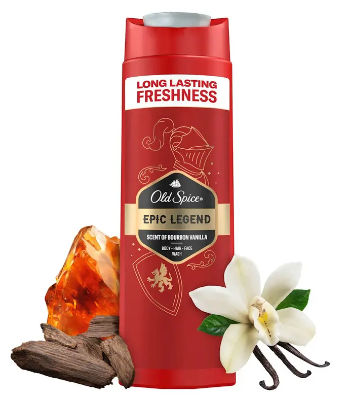 SG OLD SPICE 400ml -3v1 EPIC LEGEND