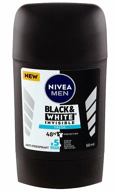 DEO NIVEA STICK 50ml -FM B&W FRESH