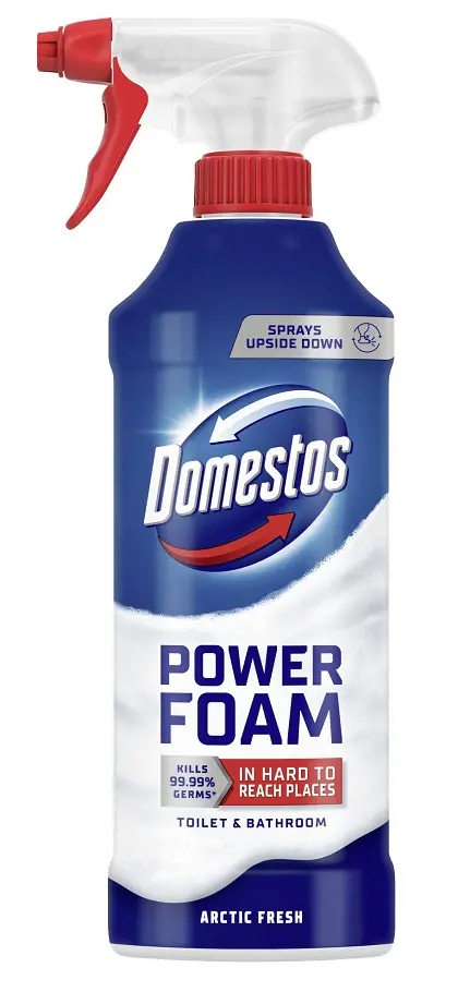DOMESTOS 435ml -POWER FOAM ARCTIC FR