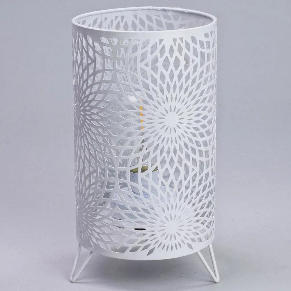 LUCERNA LED KOV 25cm -BIELA