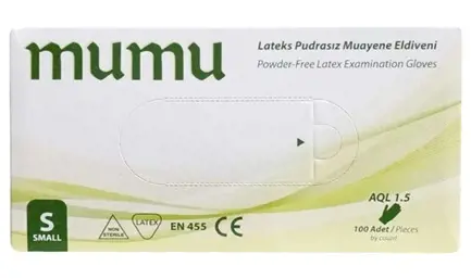 xRUKAVICE JED.LATEX S 100ks -NEPUD.MU