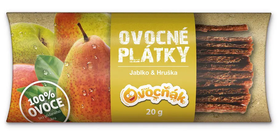 CK OVOCNAK OV.PLATKY 20g -JAB+HRUSKA