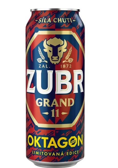 CK PIVO ZUBR GRAND 0,5l -PLECH Z