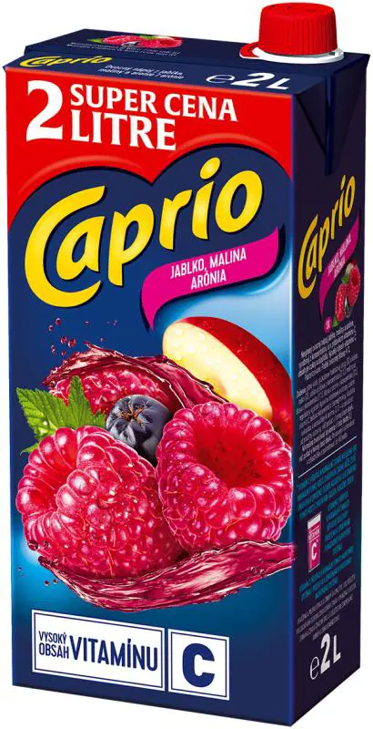 CK DZUS CAPRIO 2l -JABLKO+MALI+ARONI