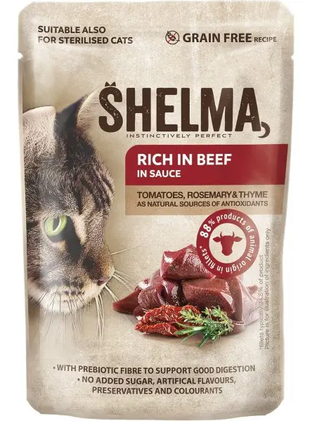 KRMIVO MACKY KAPSI. SHELMA 85g -HOV