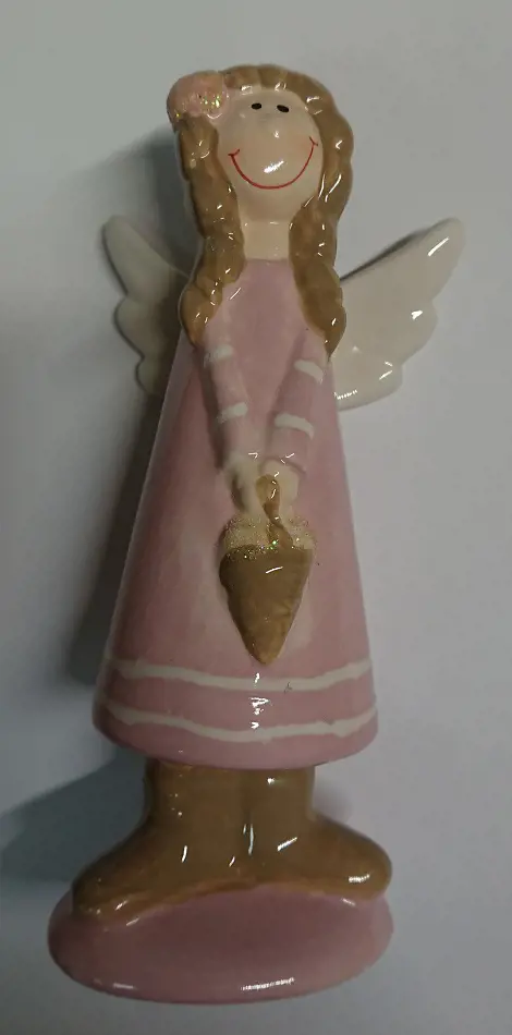 SOSKA ANJEL PORC. DIEVCATKO 13cm