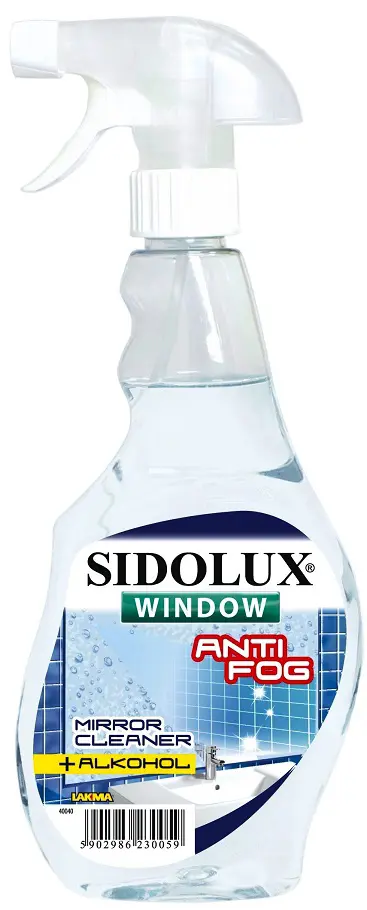 SIDOLUX 500ml -ANTIFOG LEMON