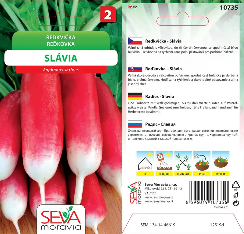 .REDKOVKA CERVENOBIELA -SLAVIA 5g