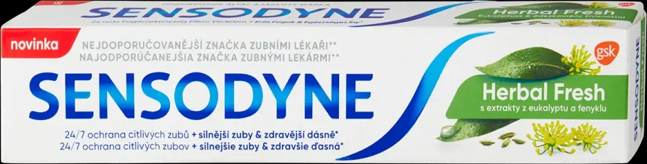 xZP SENSODYNE  75ml -HERBAL FRESH