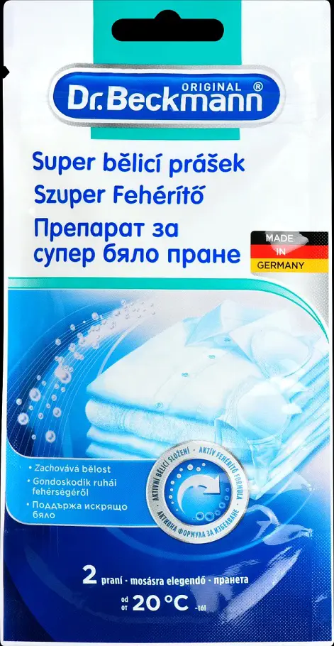DR.BECKMANN SUPER BIELIACI PRAS. 80g