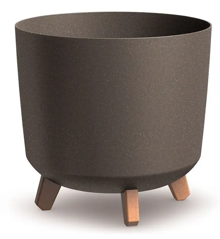 ,KVETINAC GRACIA TUBUS ECO WOOD 29,8cm -KAVA ECO