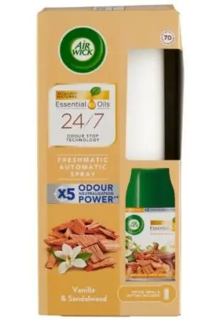 AIR WICK STR.+NAPLN 250ml -SANTAL.DREVO