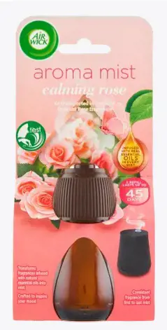 AIR WICK NN 20ml VAPOR -CALMING ROSE