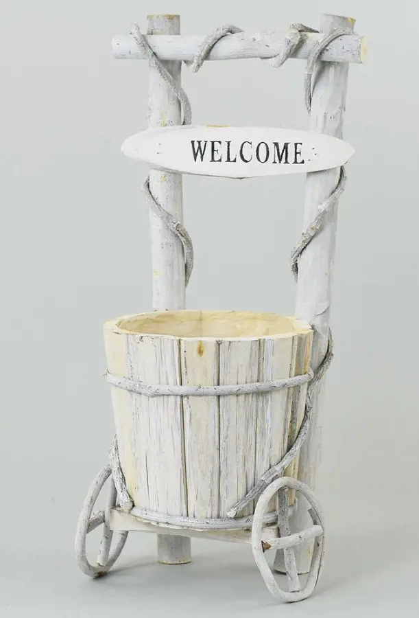 ,OBAL VOZIK WELCOME 58cm -BIELA