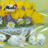 SERVITKY MAKI 33x33 20ks -SLWL-VELN