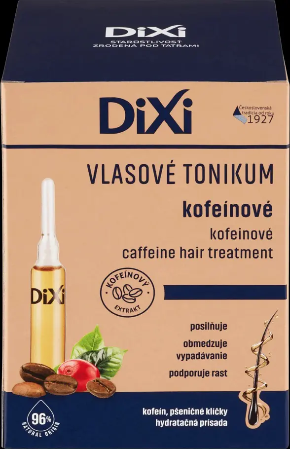 VLASOVE TONIKUM DIXI 7x10ml -KOFEIN