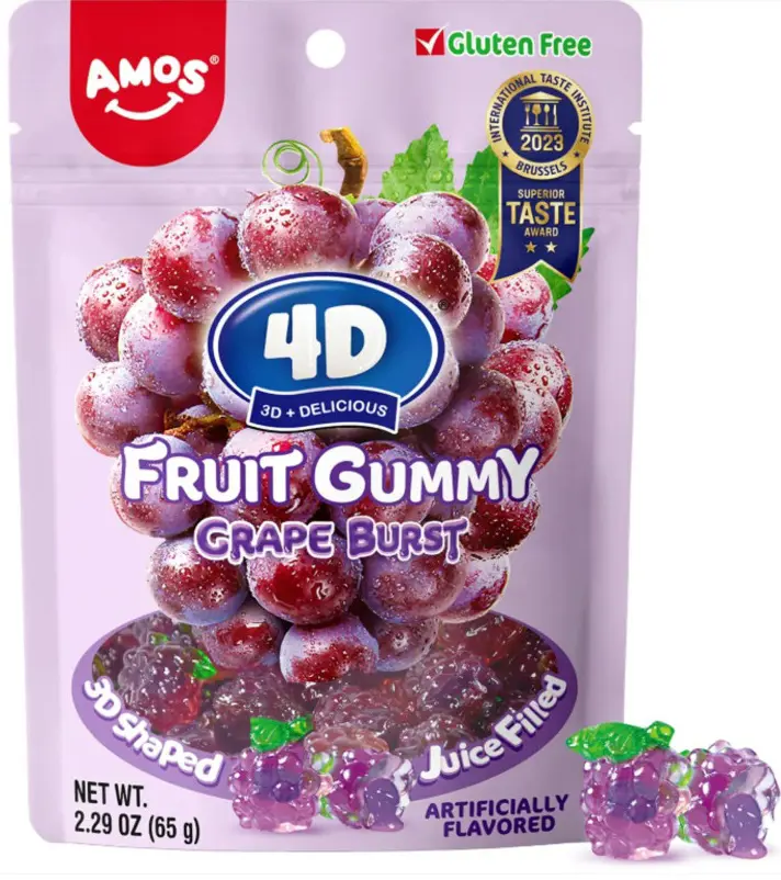 CK CUKRIKY AMOS 65g -GRAPE BURST 4D