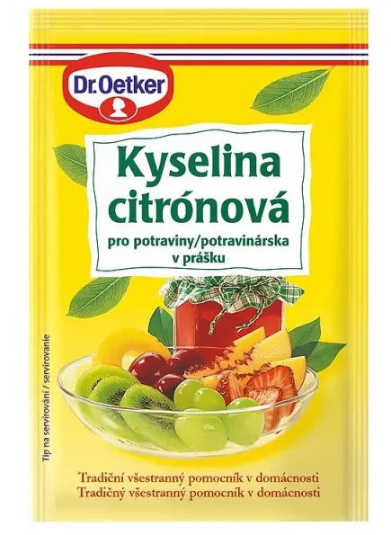 CK KYSELINA CITRONOVA 20g -DR.OETKER