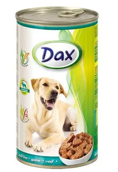 KRMIVO PSY KONZ. -DAX 1240g ZVERINA