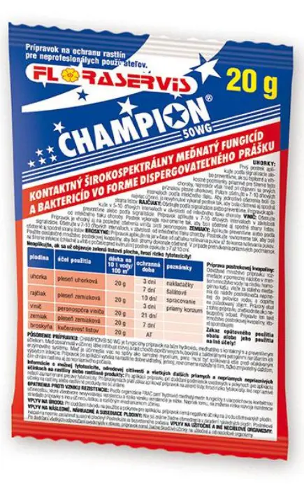 POSTREK CHAMPION 50 WP 20g -FUNGICI