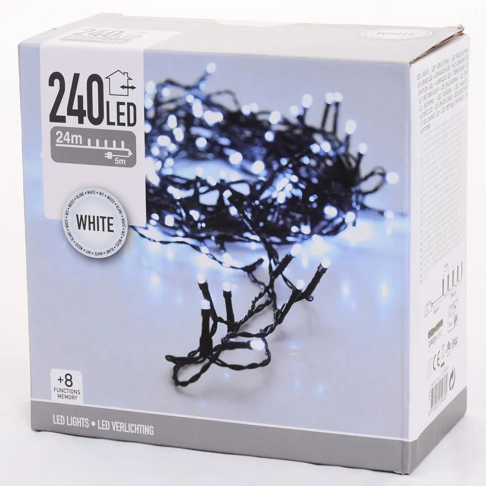 VO -LED OSVETLENIE 240ks -BIELA+CASOVAC
