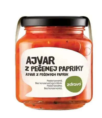 CK NATIERKA ZDRAVO 300g -AJVAR PEC.PAPRIKA