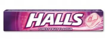 xCK CUKRIKY HALLS 33,5g -FOREST FRUTI