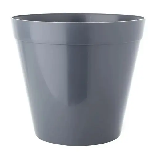 ,KVETINAC FULIA 14cm -ANTRACIT