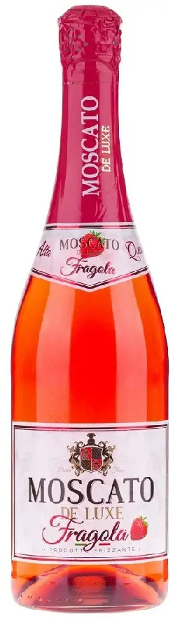 VINO MOSCATO 0,75l -DE LUXE FRAGOLA