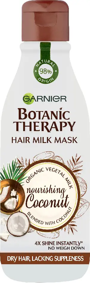 MASKA GARNIER 250ml -HAIR MILK COCO