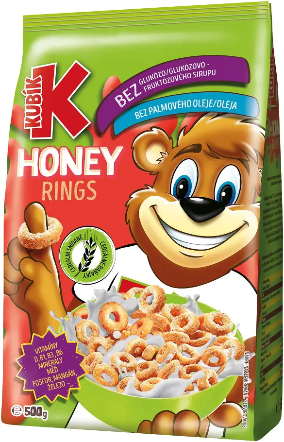 CK CEREALIE KUBIK 500g -HONEY RINGS