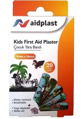 NAPLAST AIDPLAST 20ks 1,9x5,6cm -DETSKA