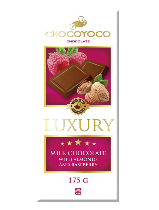 CK COKOLADA LUXURY 175g -MILK+RASPBE