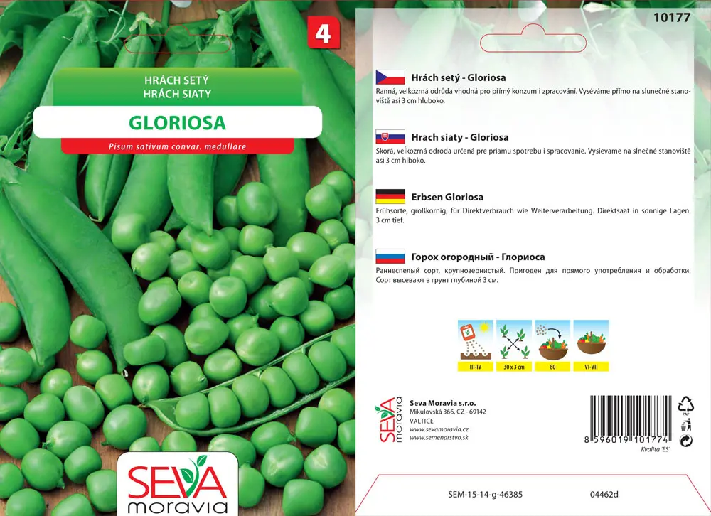.HRACH ZAHRADNY -GLORIOSA 30g* M