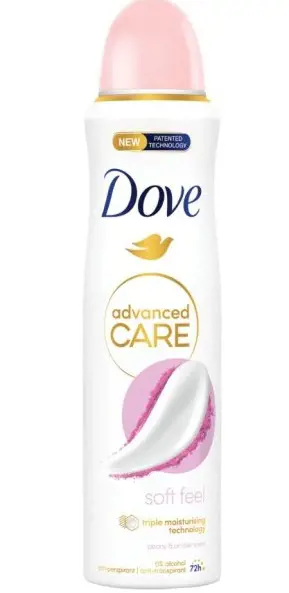 DEO DOVE 150ml -W.ADVANCE SOFT FEEL