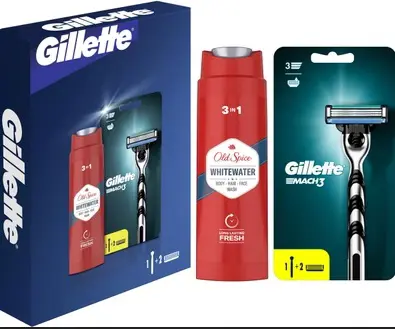 DB -GILLETTE MACH3 STR+2NH+SG 250ml