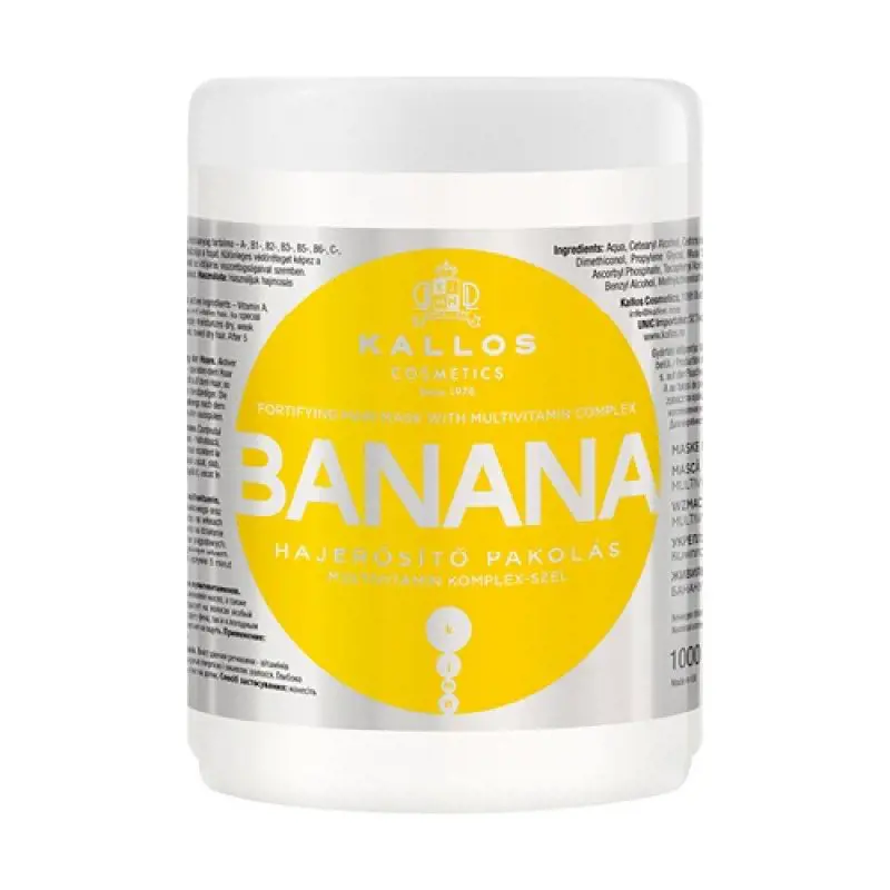 MASKA NA VLASY KALLOS 1l -BANANA