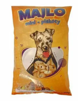 KRMIVO MAJLO 120g -MINI PISKOTY