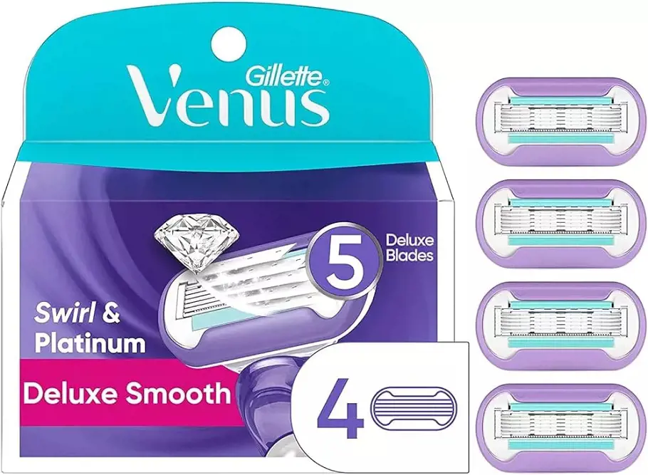 GILLETTE NH-VENUS RAZORS 4ks -DELUXE