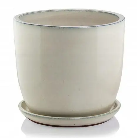 ,KVETINAC GLAZED 41cm -KREMOVY 28.028.41