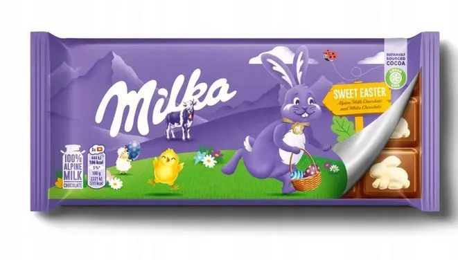 CK COKOLADA MILKA  92g -HAPPY EASTER