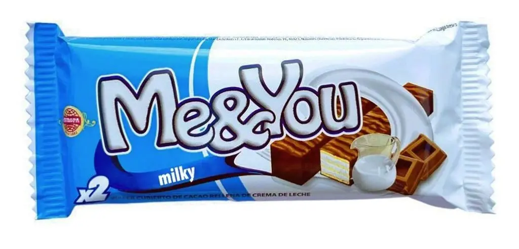 xCK OBLATKY ME&YOU 33g -MLIECNA NAPLN x