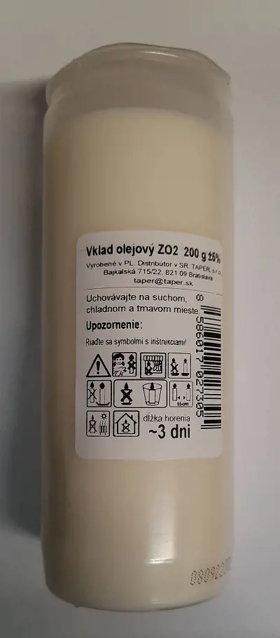 XKAHANEC NAPLN OL. ZO2 200g 3dni -BIE,CERVENY