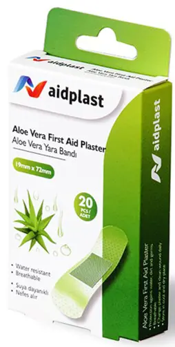 NAPLAST AIDPLAST 20ks 1,9x7,2cm -PRIEHLADNA