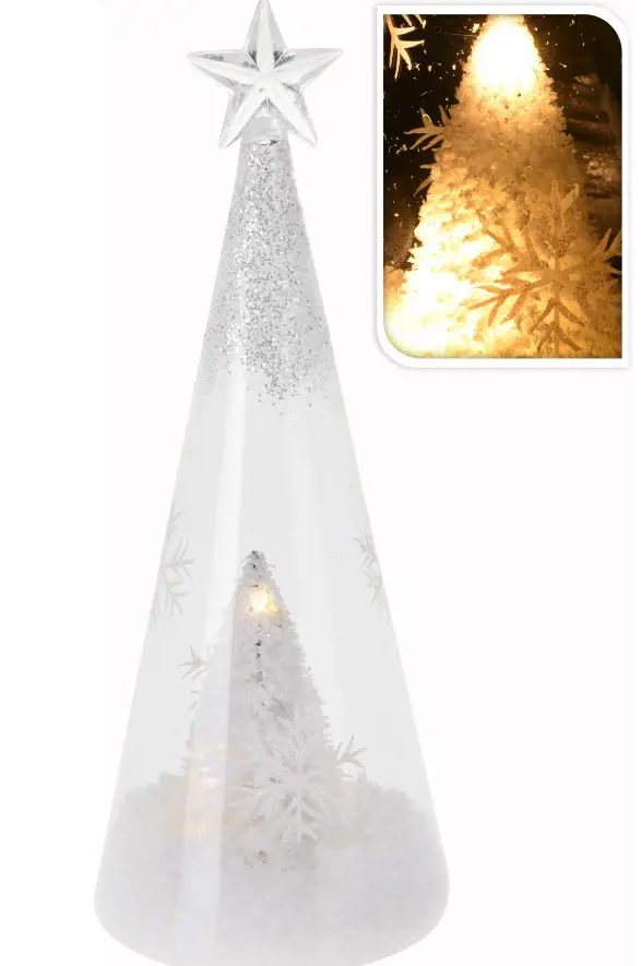 xVO -LED STROMCEK SKLENENY