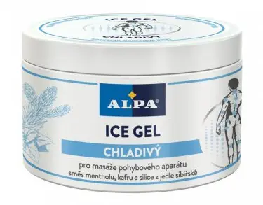 ALPA GEL MASAZ. 250ml -CHLADIVY ICE