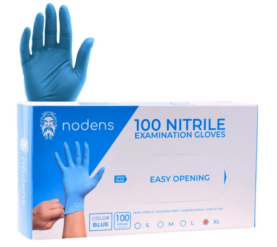 RUKAVICE JED.NITRIL XL100ks -NEP.BLUE MER.